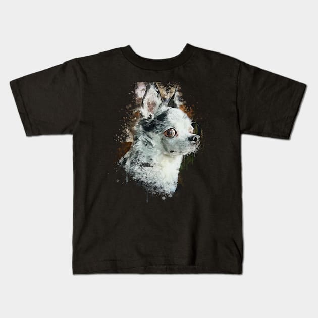 Chihuahua Kids T-Shirt by Ginstore